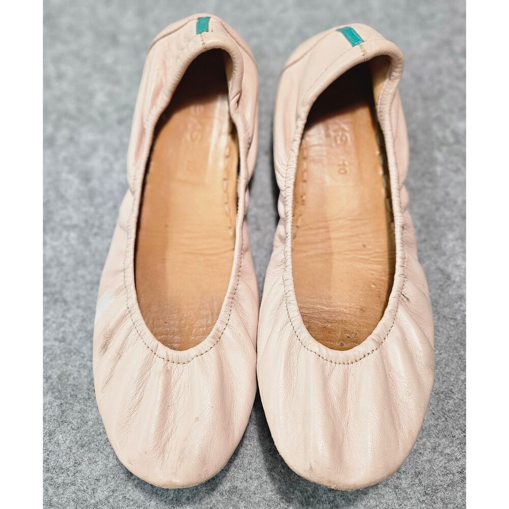 Tieks by Gavrieli Ballerina Pink Leather Ballet Flats Size 10